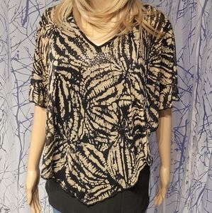 Zero 2 Eight Rhinestone Blouse [ Small ]